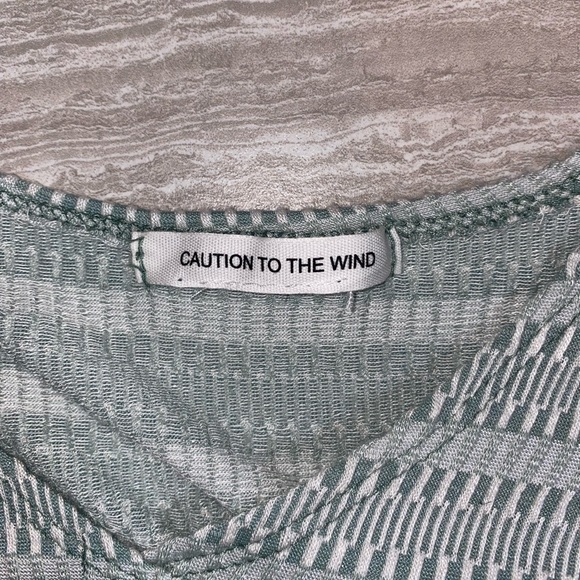 Cropped Button Top - Picture 2 of 2